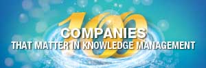eGain in KMWorld 100 Companies That Matter in Knowledge management list 2021