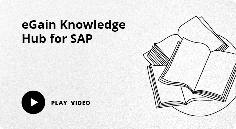 eGain Knowledge Hub for SAP video