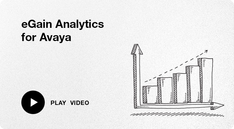 eGain Analytics for Avaya video