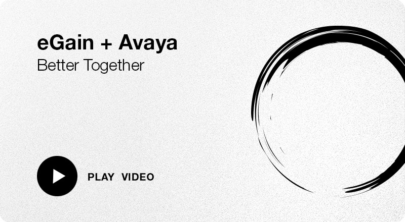 eGain + Avaya video